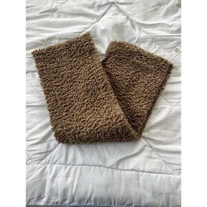 House Of Harlow Faux Leather And‎ Sherpa Scarf